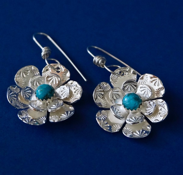 Silver & Turquoise earrings