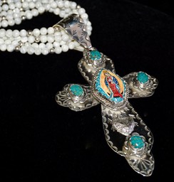 Guadalupe Turquoise Cross